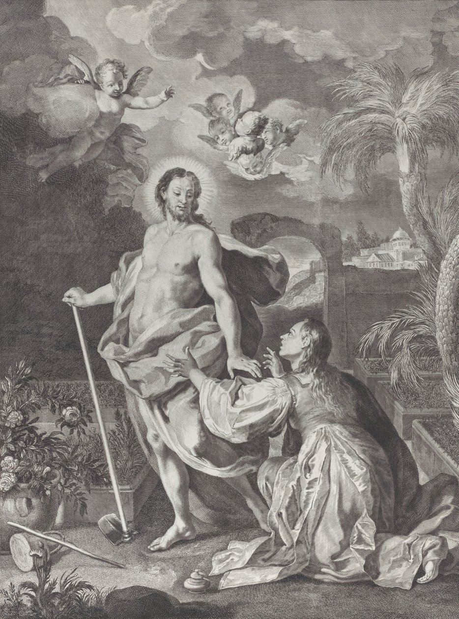 Noli me tangere, 1730-39 de Pietro Monaco