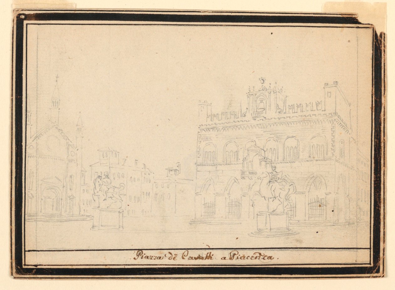 Dibujo, Piazza de