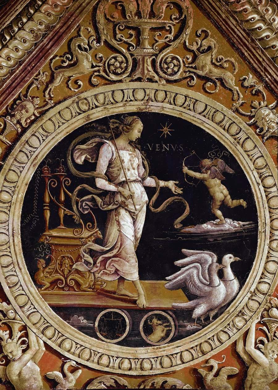 Representación alegórica de Venus de Pietro Perugino