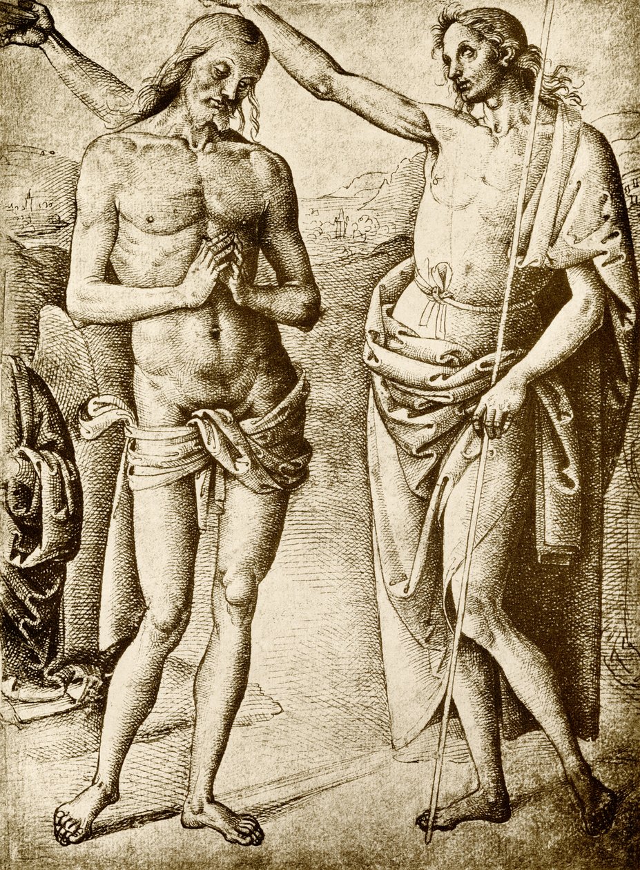 Bautismo de Cristo de Pietro Perugino