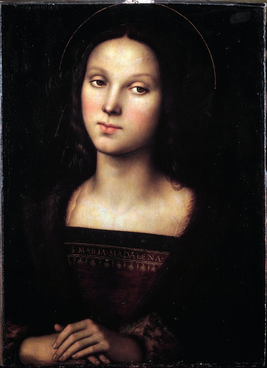 Retrato de Santa María Magdalena de Pietro Perugino