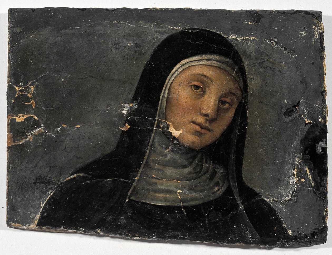 Santa Escolástica de Pietro Perugino