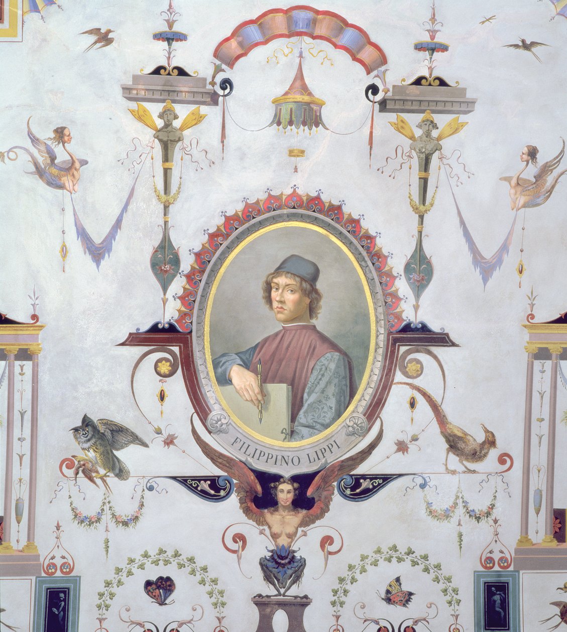 Retrato de Filippino Lippi de Pietro Pezzati