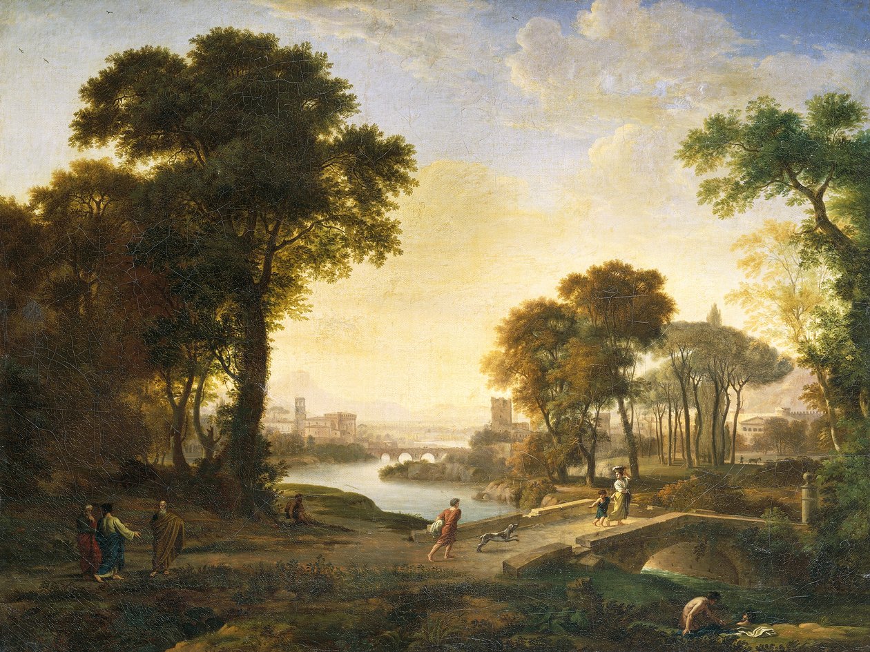 Paisaje de Pietro Ronzoni