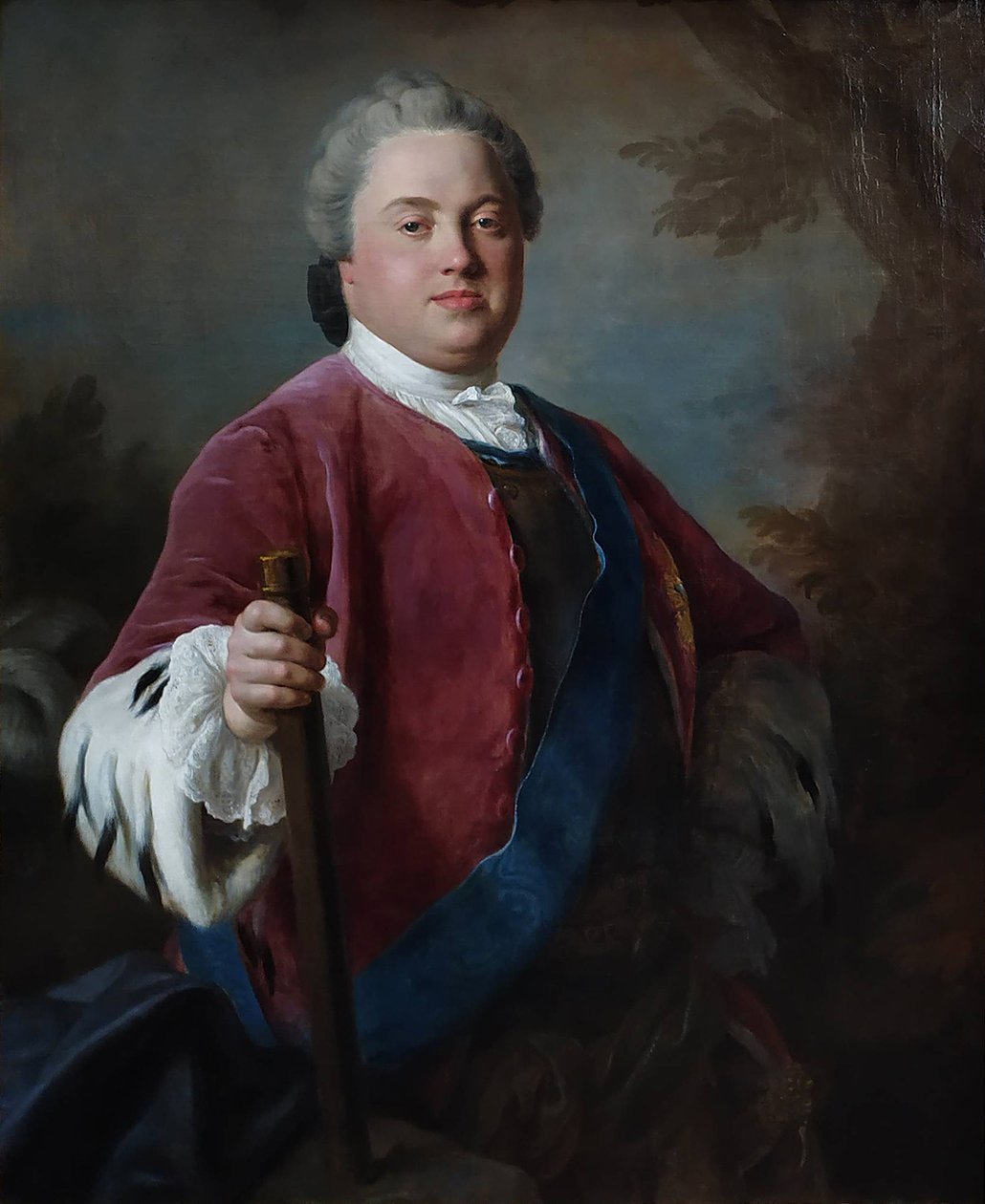 Alemán: Kurprinz Friedrich Christian von Sachsen (1722-1763) Elector Federico Cristiano de Sajonia (1722-1763) de Pietro Rotari