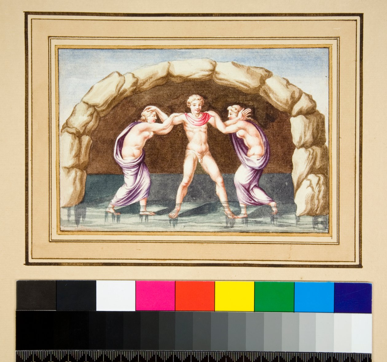 Hilas y las ninfas de Pietro Santi Bartoli