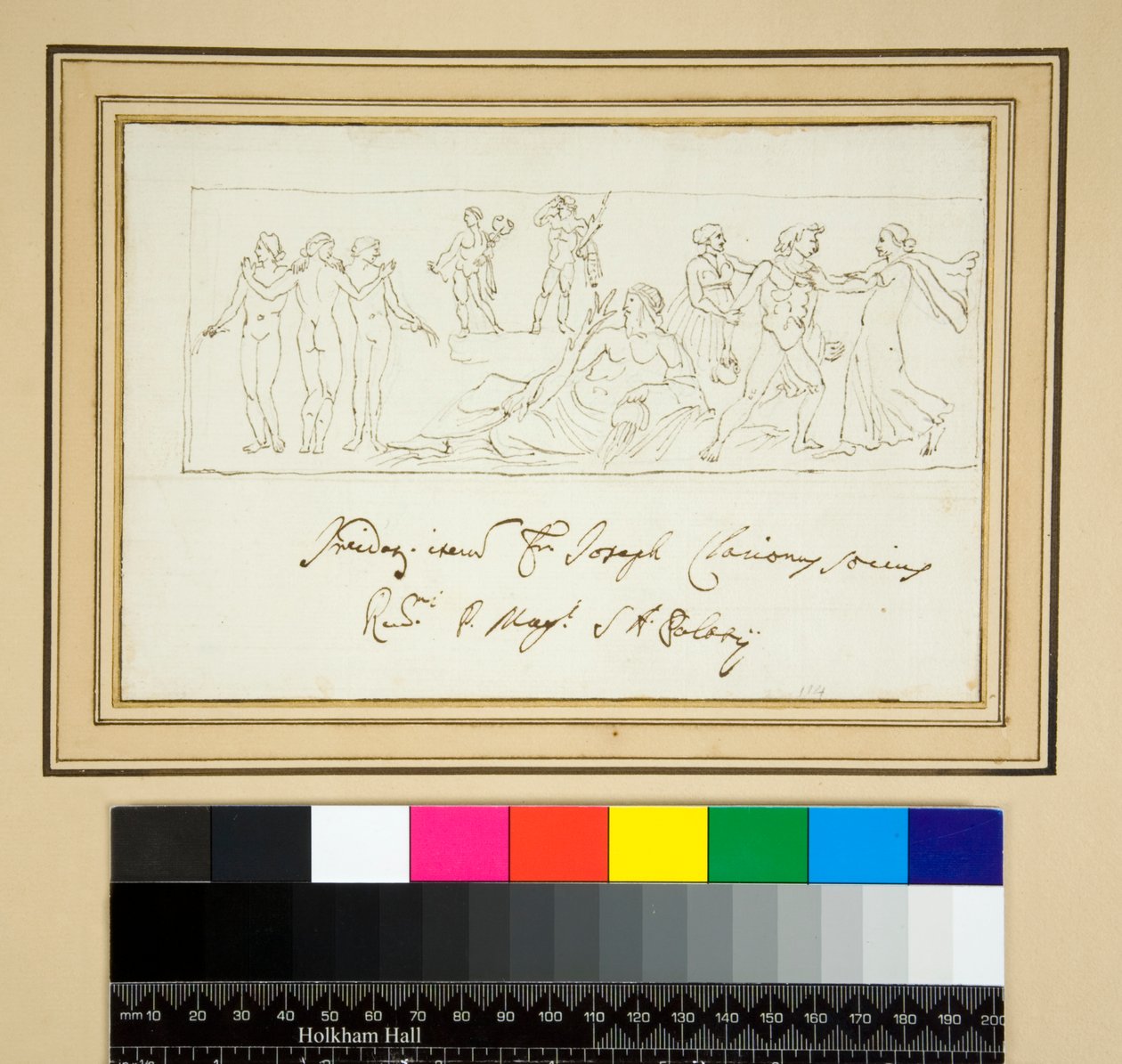 El relieve dedicado a los manantiales y ninfas de Pietro Santi Bartoli