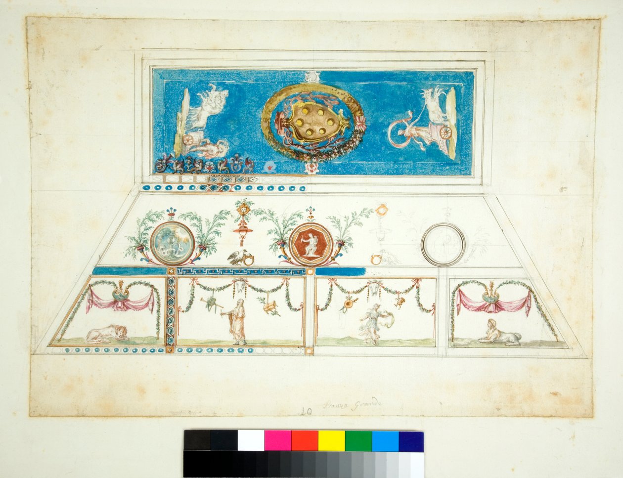 Bóveda de la Villa Madama de Pietro Santi Bartoli