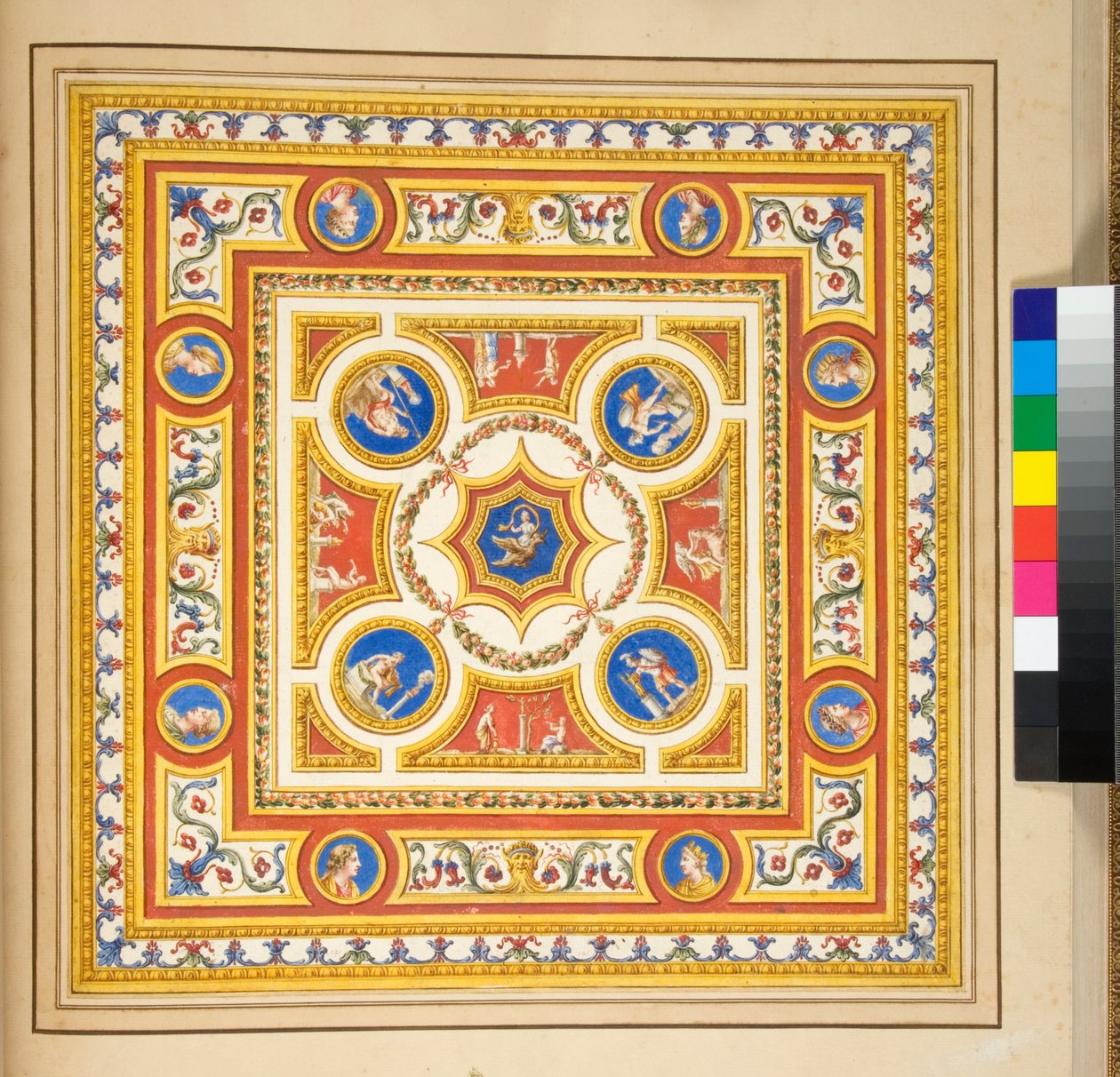 Volta del Palazzo di Augusto de Pietro Santi Bartoli