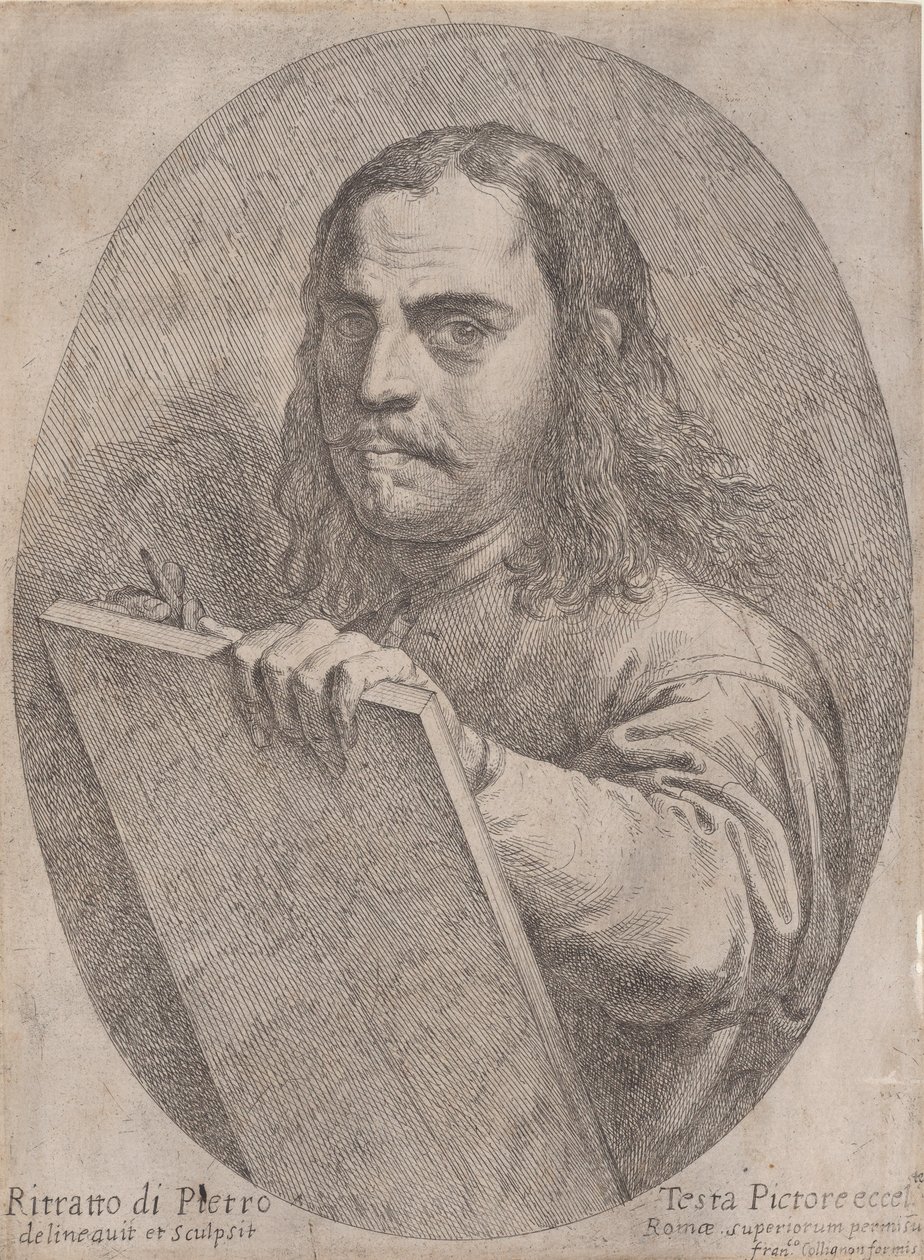 Autorretrato, ca. 1645 de Pietro Testa