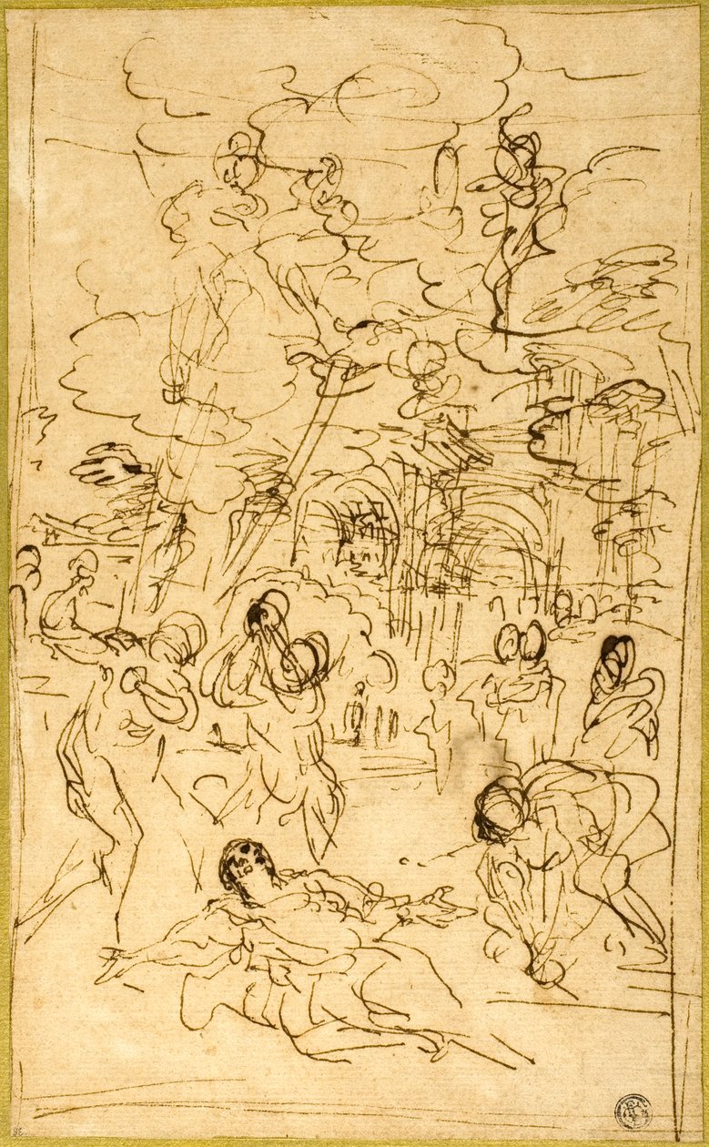 El martirio de San Esteban de Pietro da Cortona