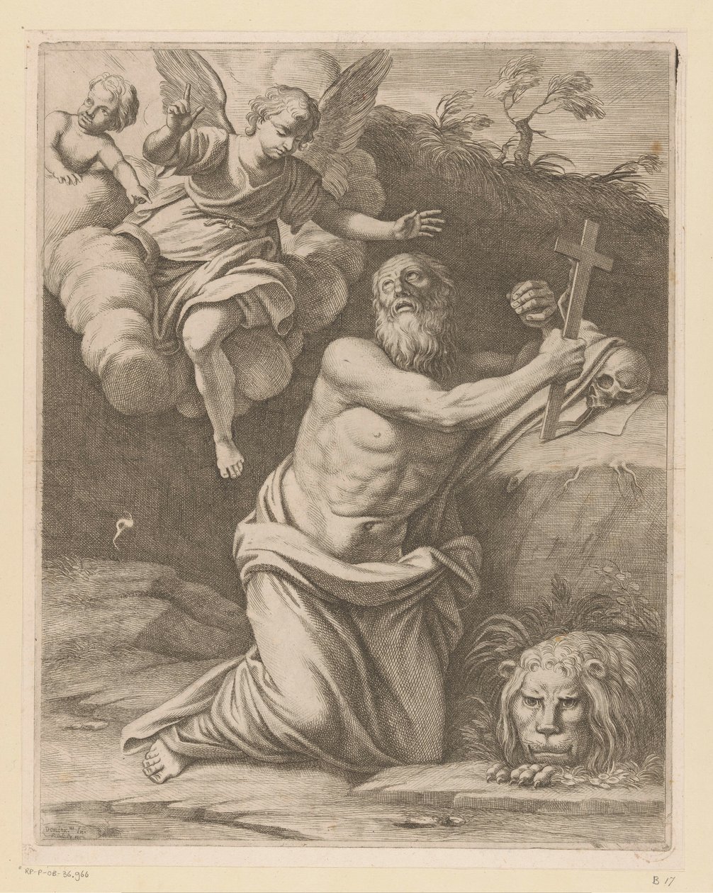 San Jerónimo en el desierto de Pietro del Po