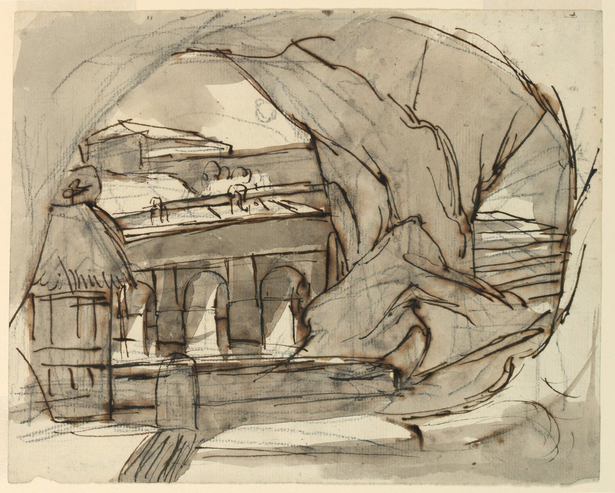 Diseño Escénico, Gruta de Pietro di Gottardo Gonzaga