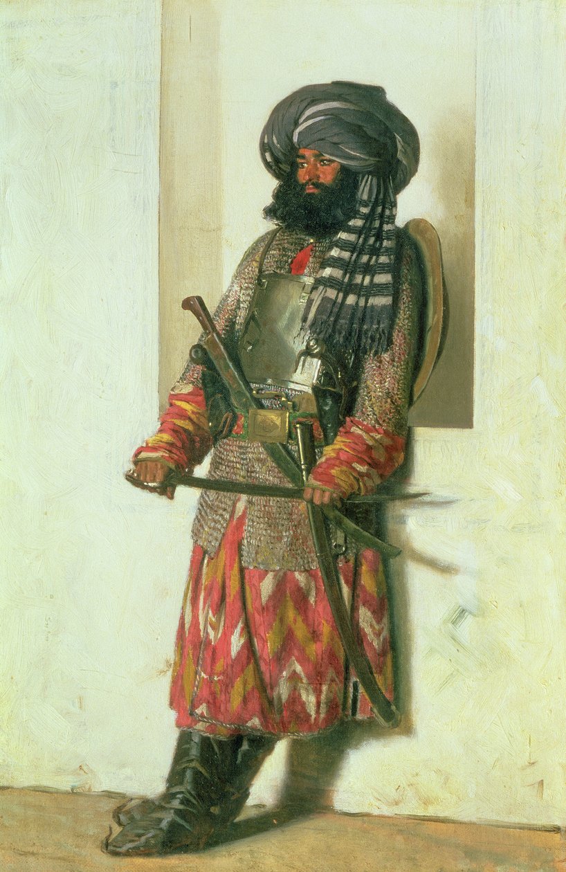 Afgano, 1870 de Piotr Petrovitch Weretshchagin
