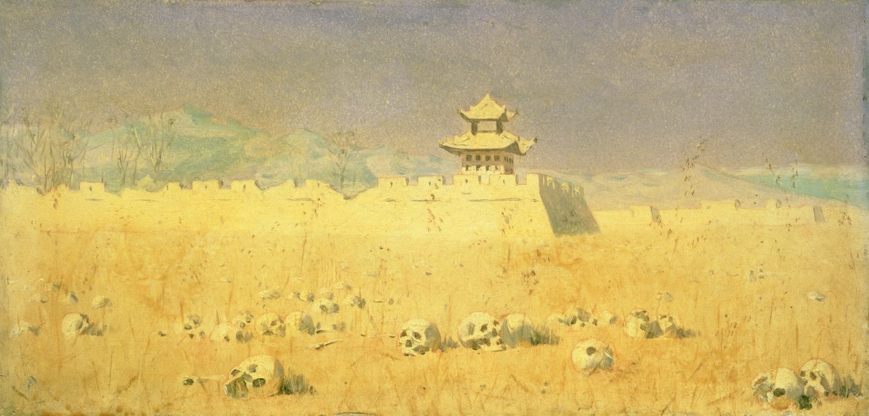 Ruinas en Chuguchak, 1869 de Piotr Petrovitch Weretshchagin