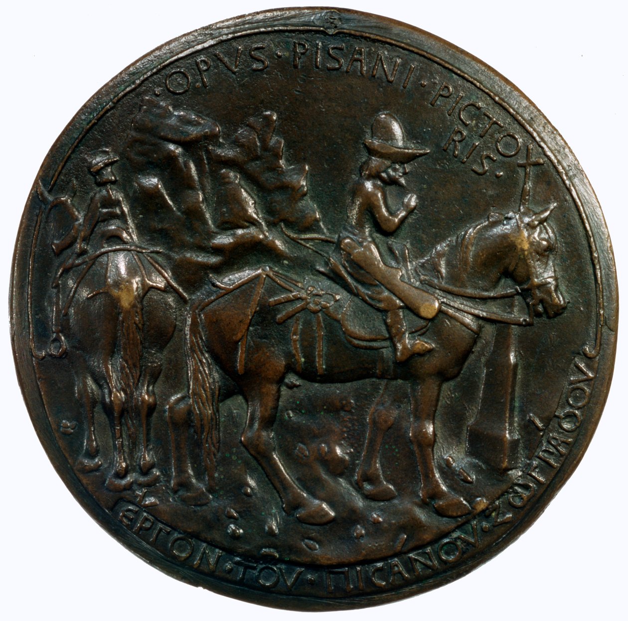 Jean VIII, c. 1415-1455 de Antonio Pisanello