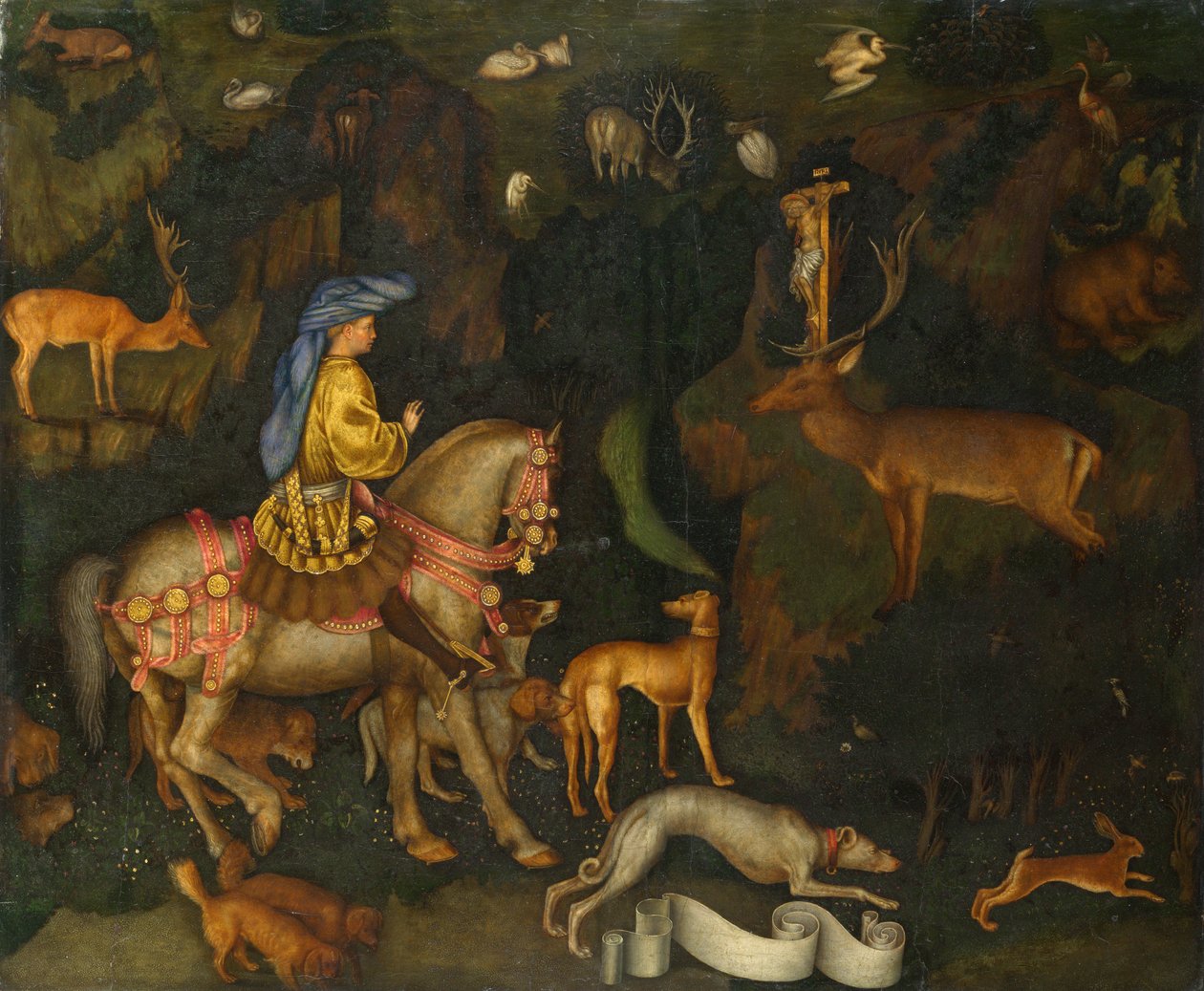 La visión de San Eustaquio de Antonio Pisanello
