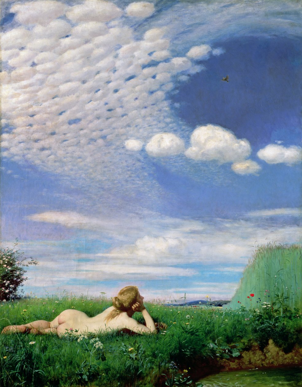 La alondra, 1882 de Pál Szinyei Merse