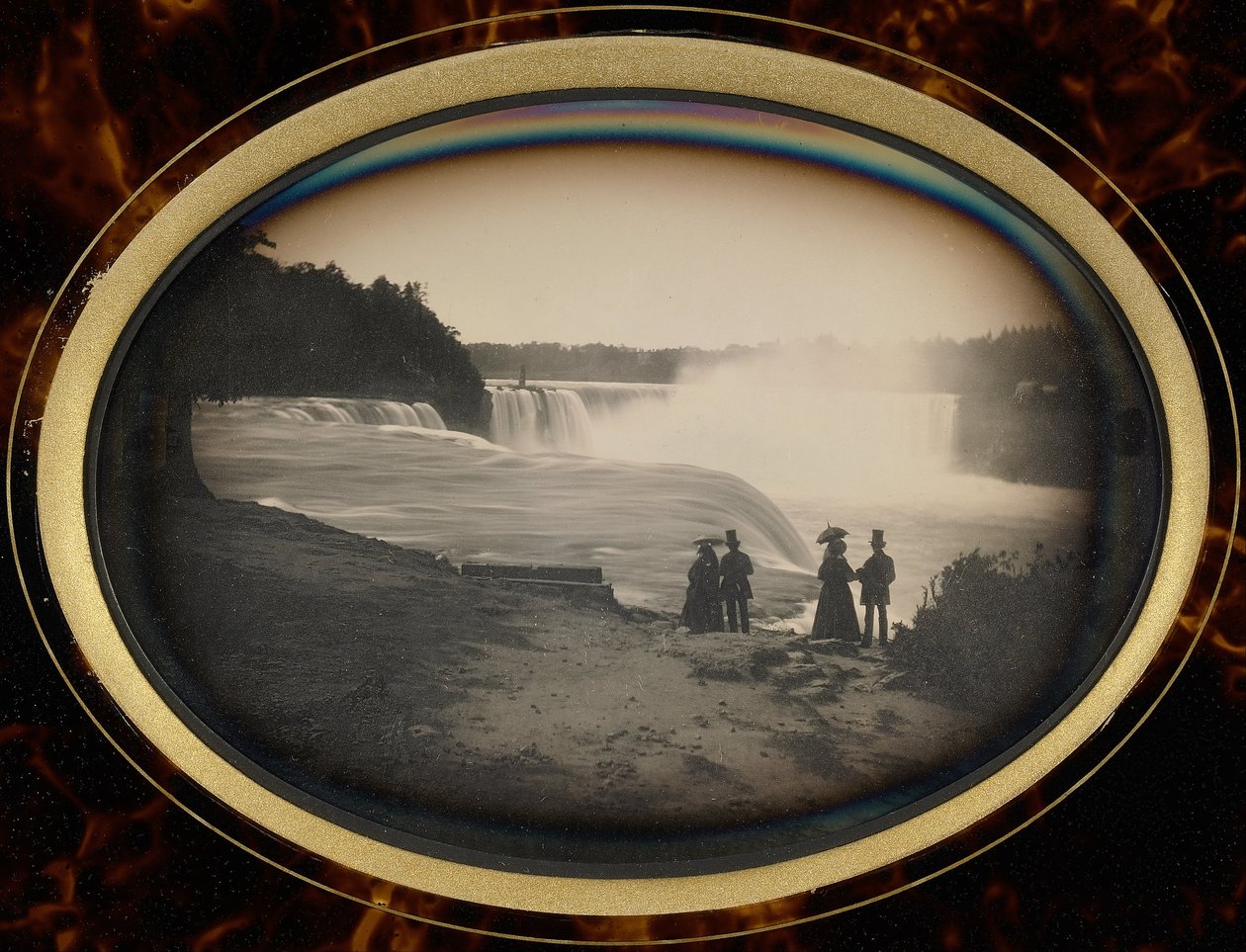 Escena en las Cataratas del Niágara de Platt D. Babbitt