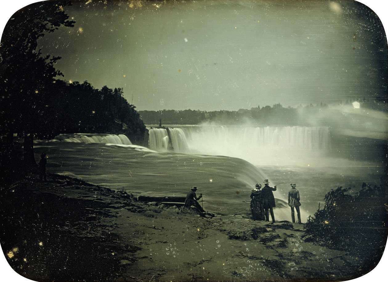 Las Cataratas del Niágara, 1853 de Platt D. Babbitt