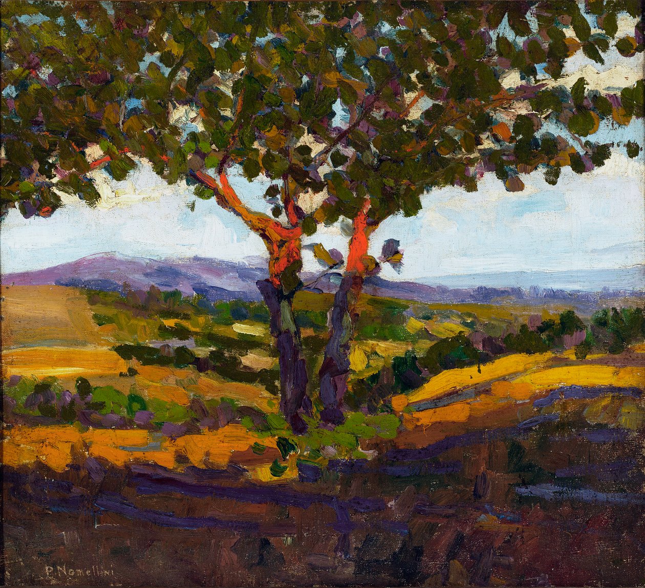 El Saludo del Sol de Plinio Nomellini
