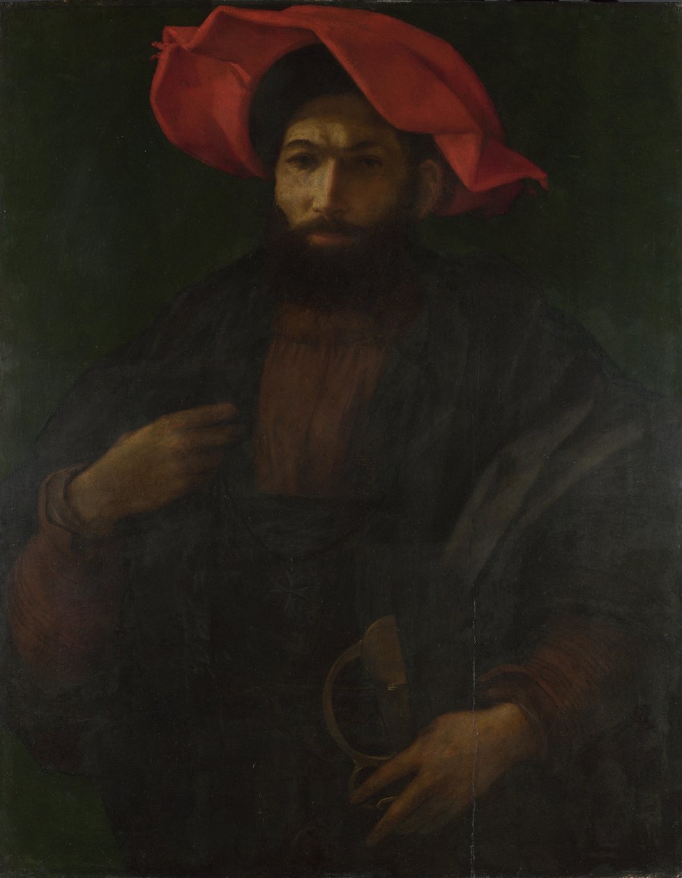 Un caballero de San Juan, ca 1530 de Polidoro da Caravaggio