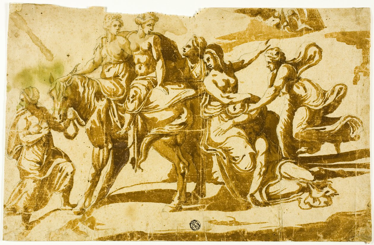 Vuelo de Celia de Polidoro da Caravaggio