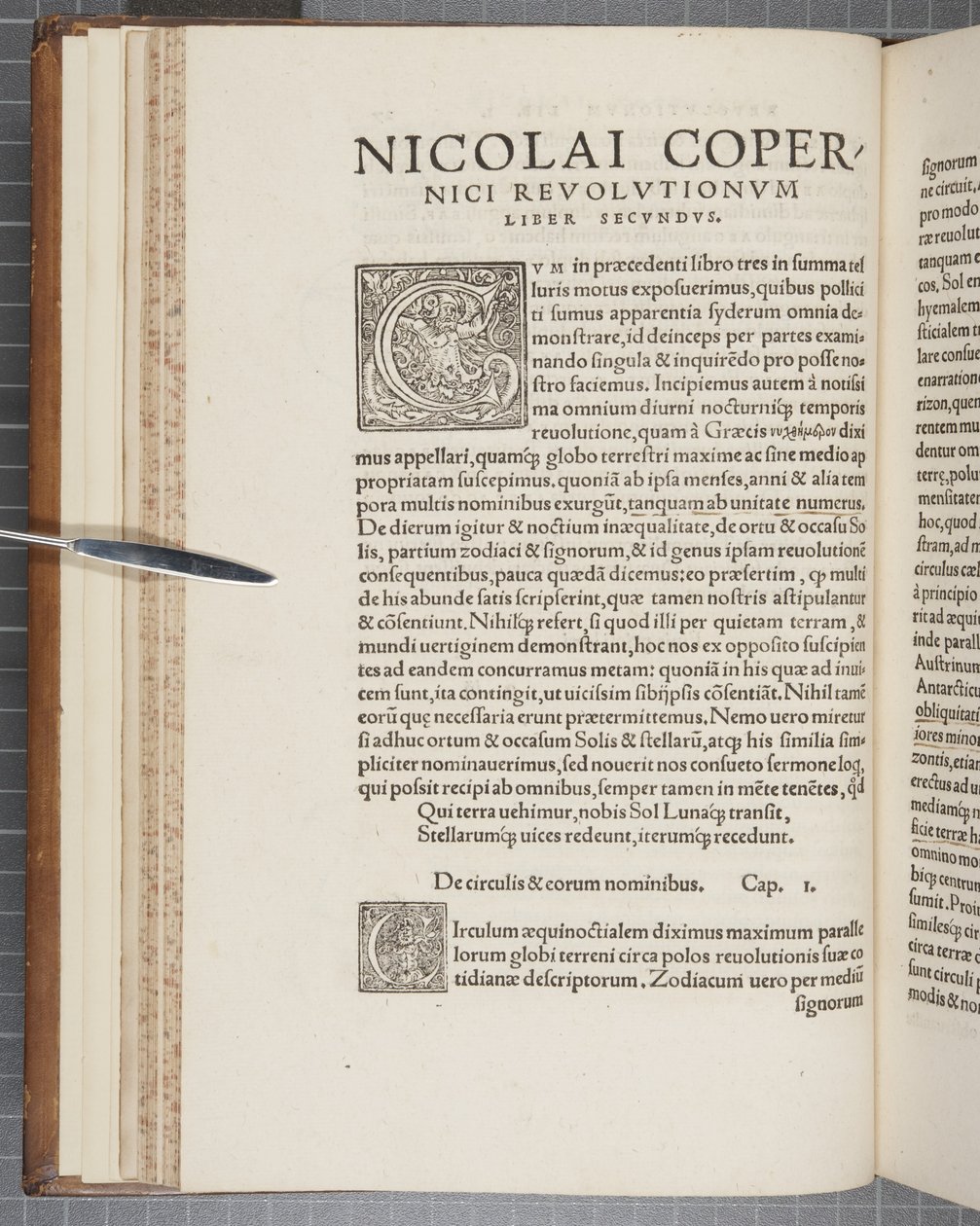 Liber secundus, "De revolutionibus orbium caelestium", de Nicolás Copérnico de Polish School