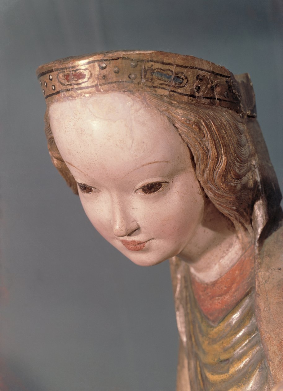 Virgen y Niño (detalle) de Polish School