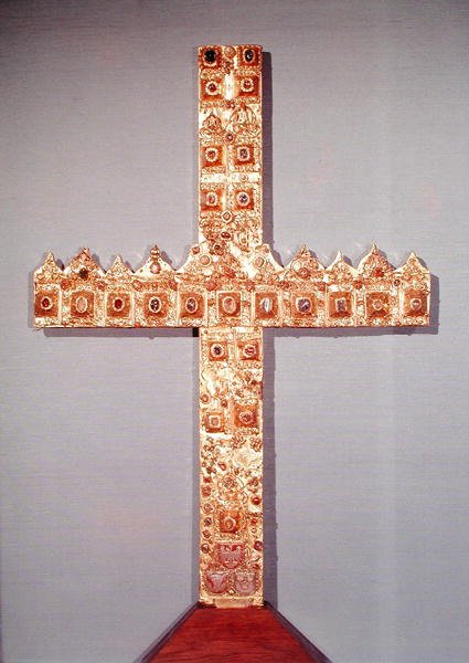 Cruz hecha de dos coronas, 1472-88 de Polish School