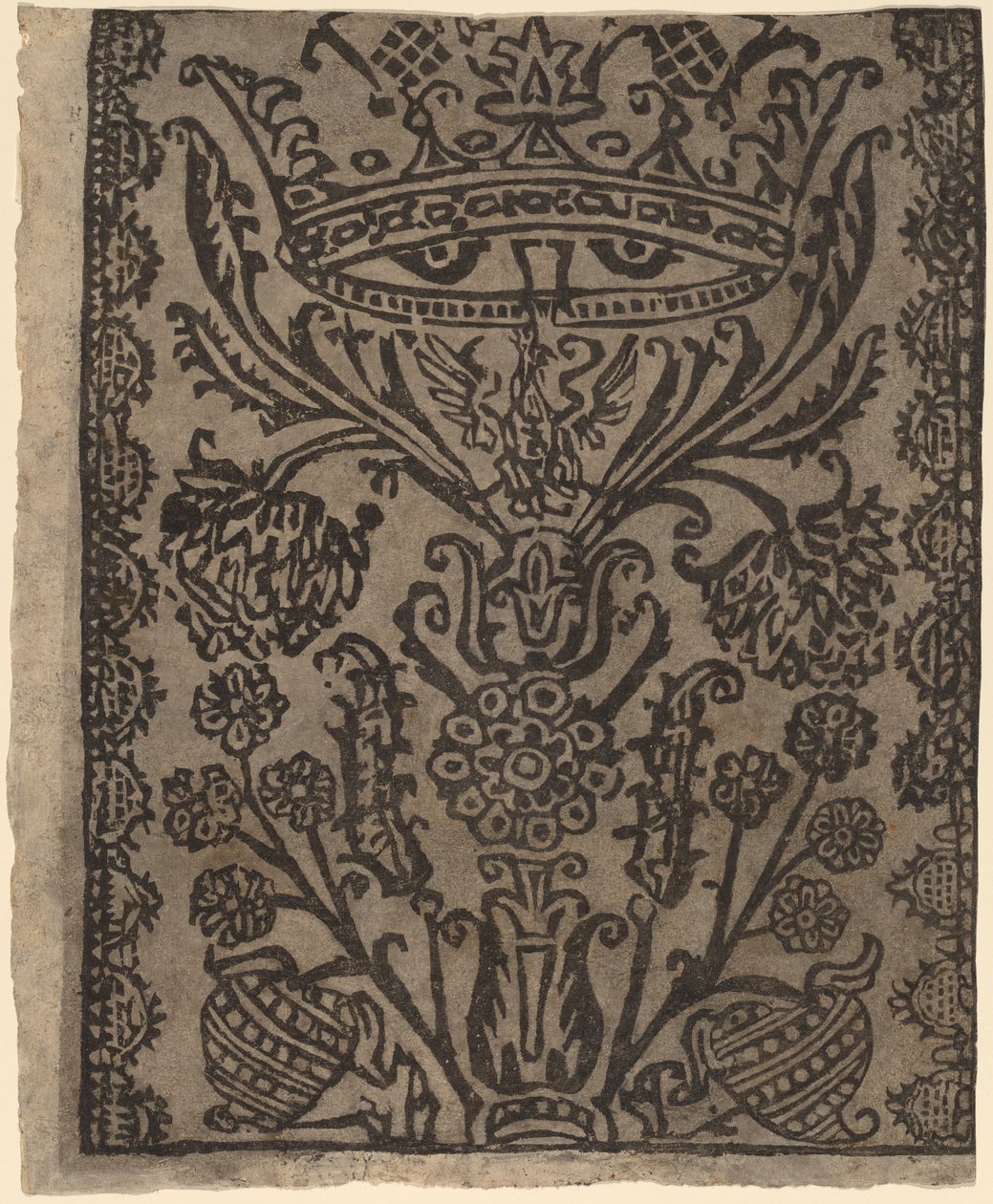Águila Blanca y Corona de Polonia de Polish 15th Century