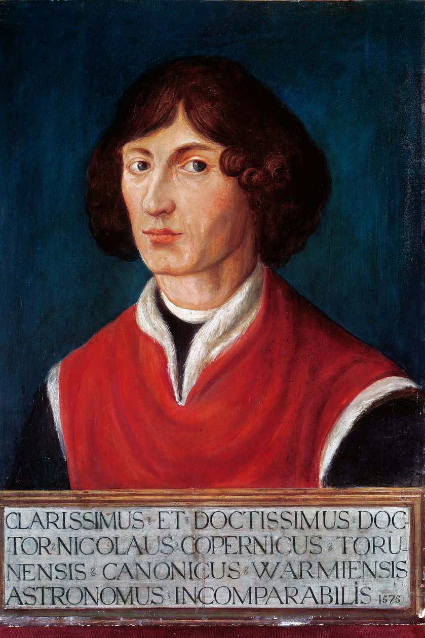 Retrato de Nicolás Copérnico de Polish School