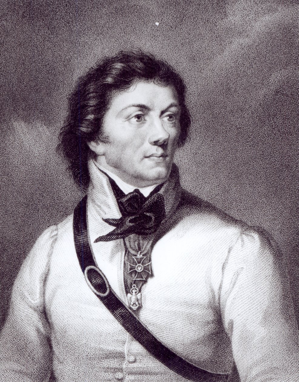 Retrato de Tadeusz Kosciuszko, grabado por William Holl (1807-71), c.1840 de Polish School