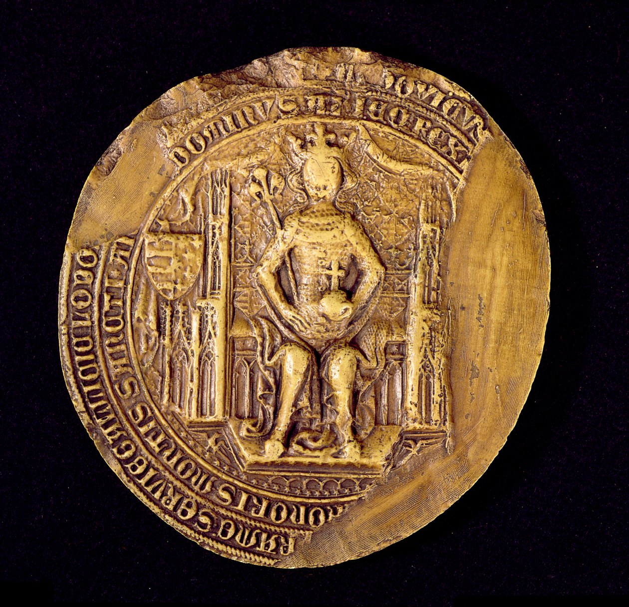 Sello de Luis I (1326-82) el Grande, Rey de Polonia de Polish School