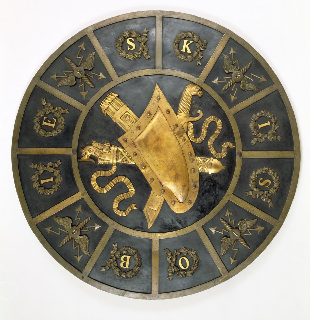 Escudo en honor al rey Juan Sobieski III de Polish School