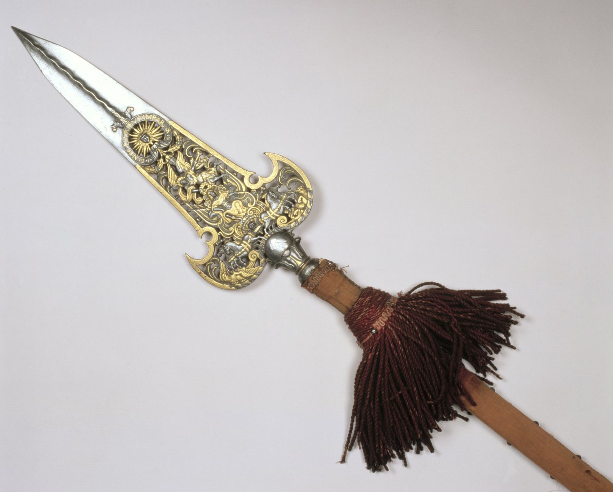 Lanza de la guardia del Rey Luis XIV (1638-1715) de Francia de Polish School
