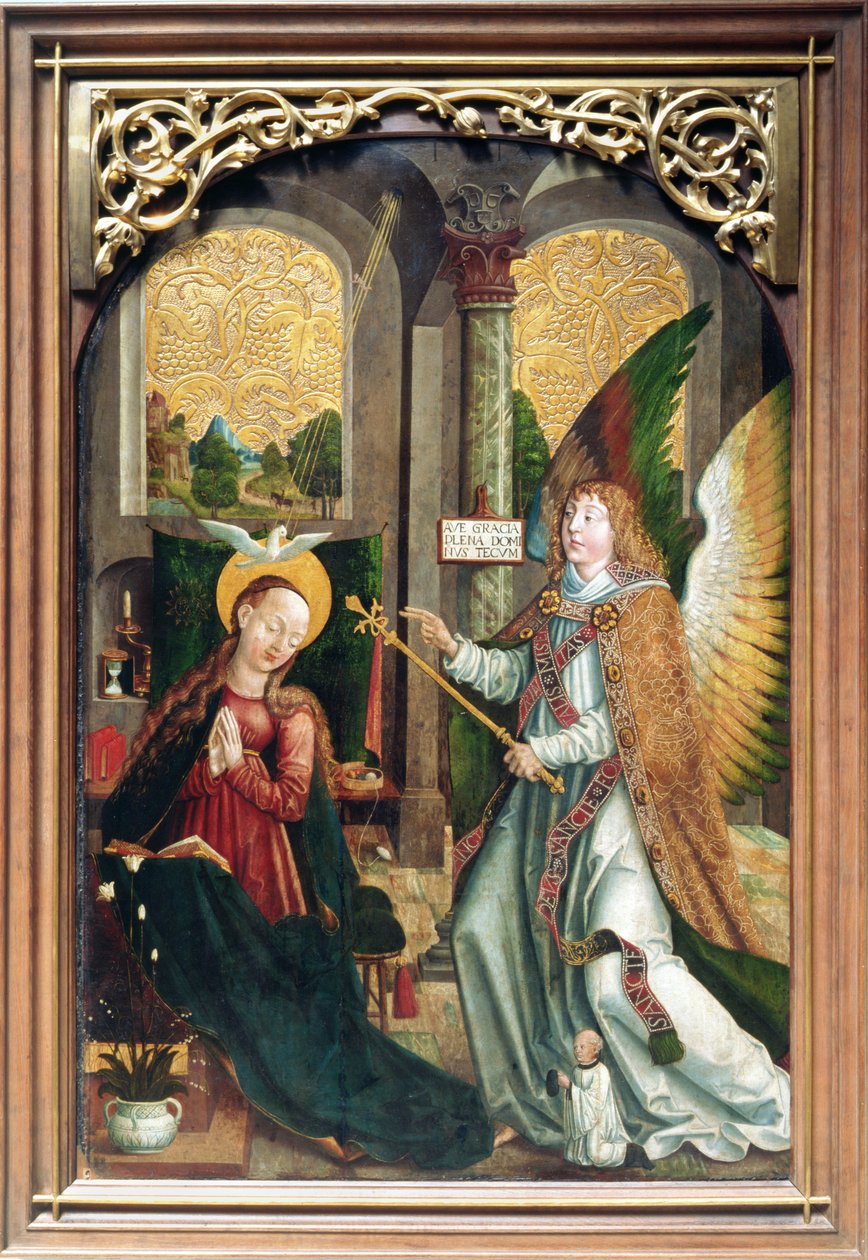 La Anunciación, 1517 de Polish School