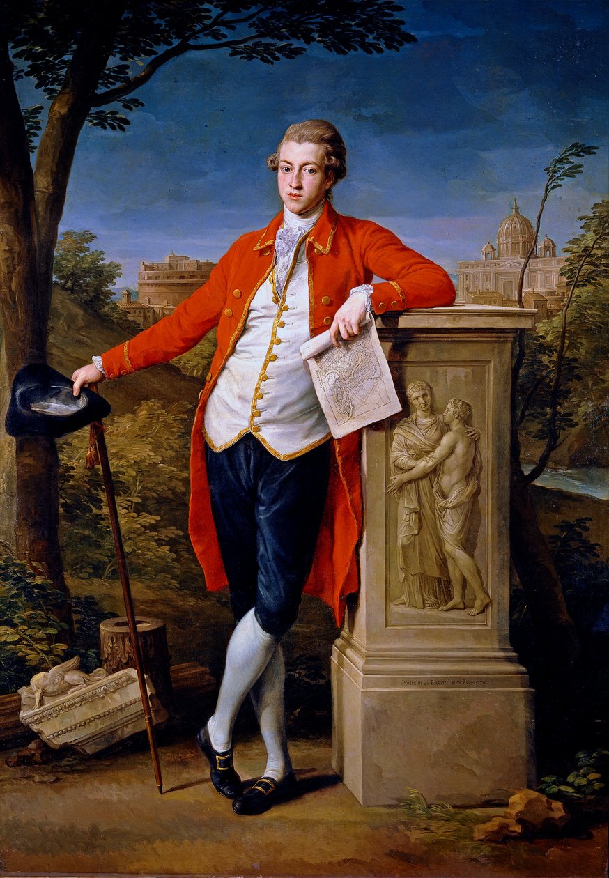 Retrato de Francis Basset, 1er Barón de Dunstanville y Basset (1757-1835) de Pompeo Batoni