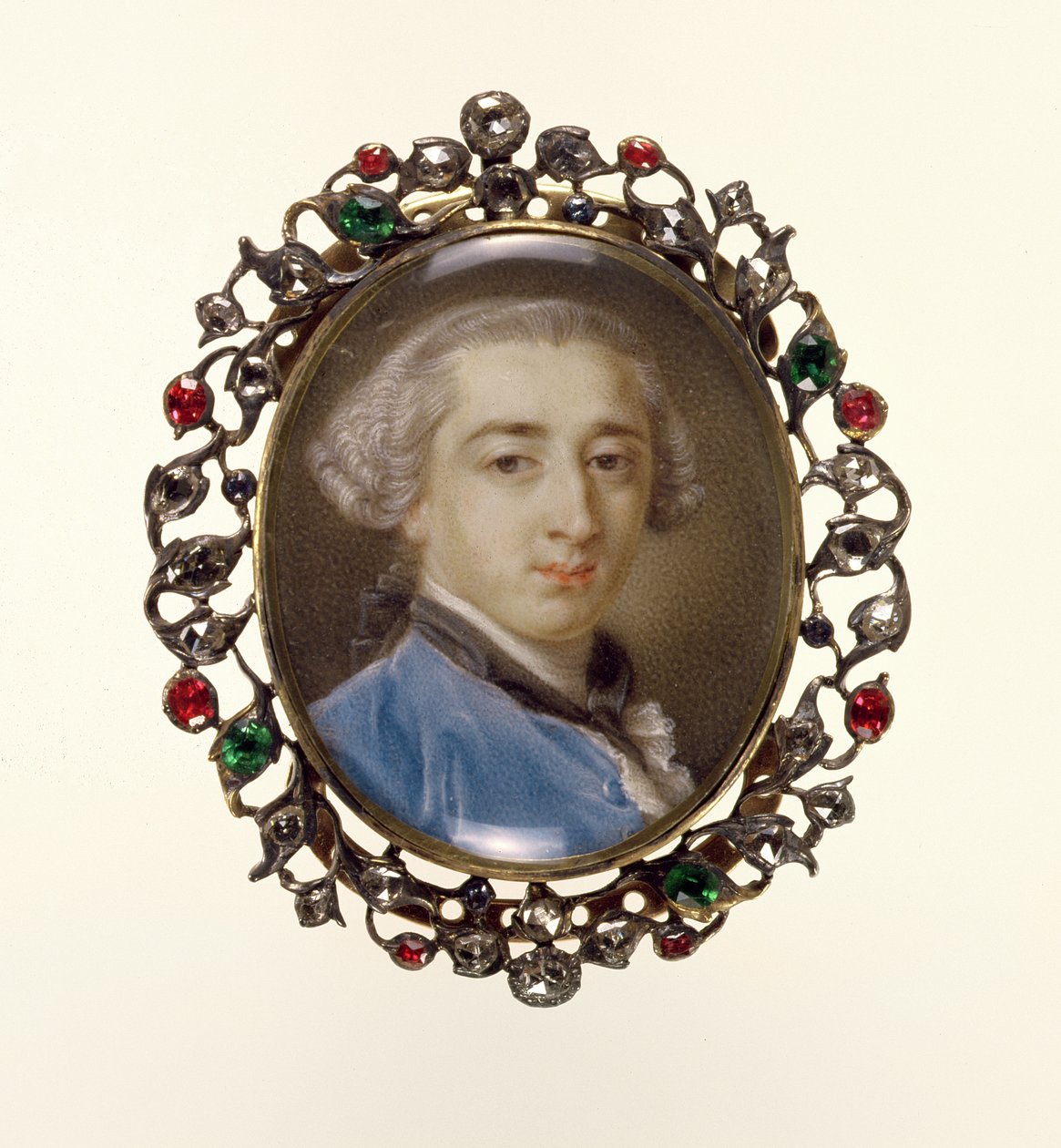 Retrato en miniatura de Richard Milles, c.1758 de Pompeo Girolamo Batoni