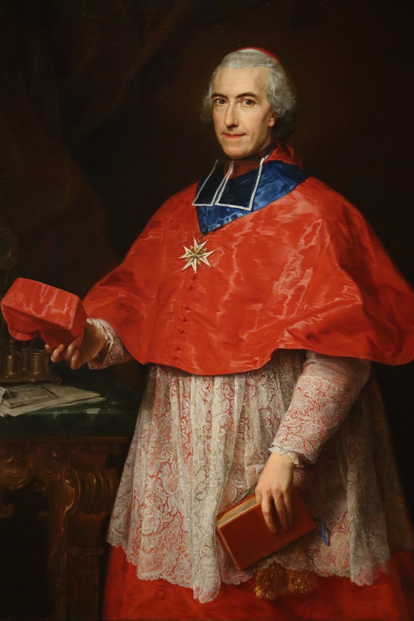 CardenalRochechouart de Pompeo Batoni