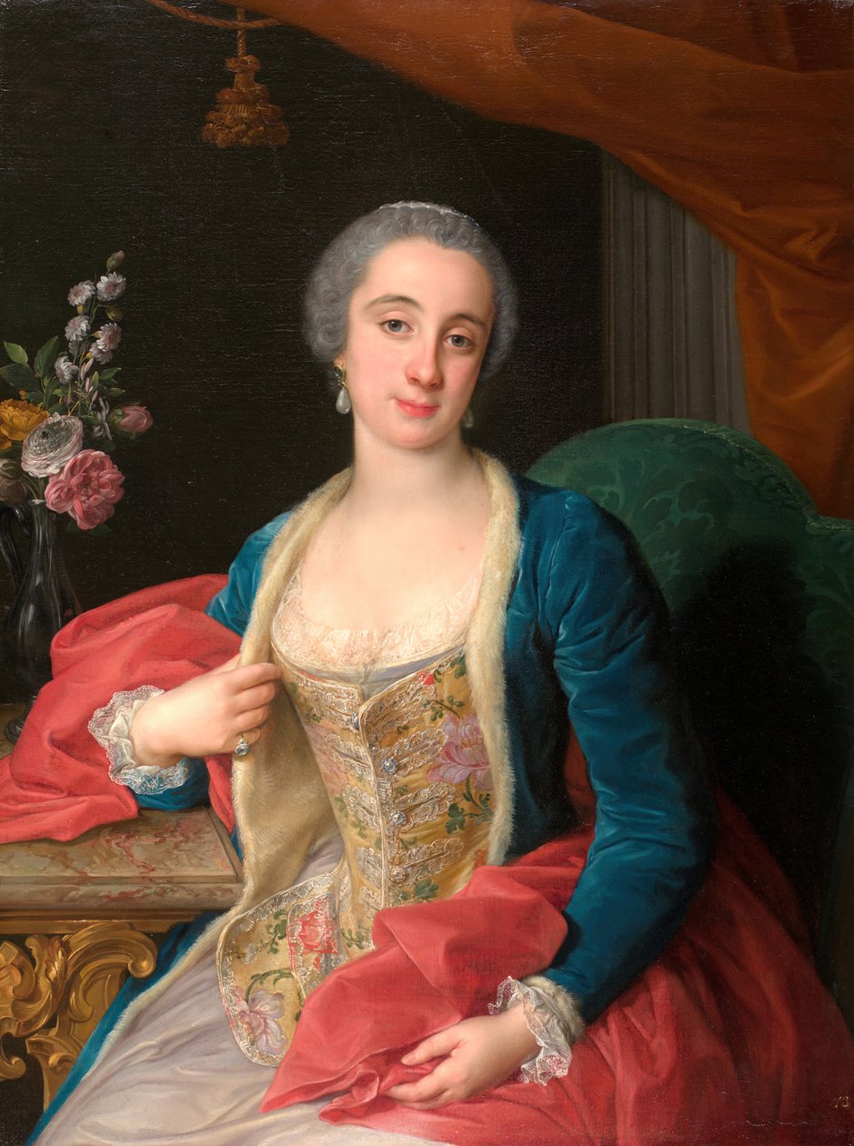 Retrato de la Duquesa Sforza Cesarini de Pompeo Batoni