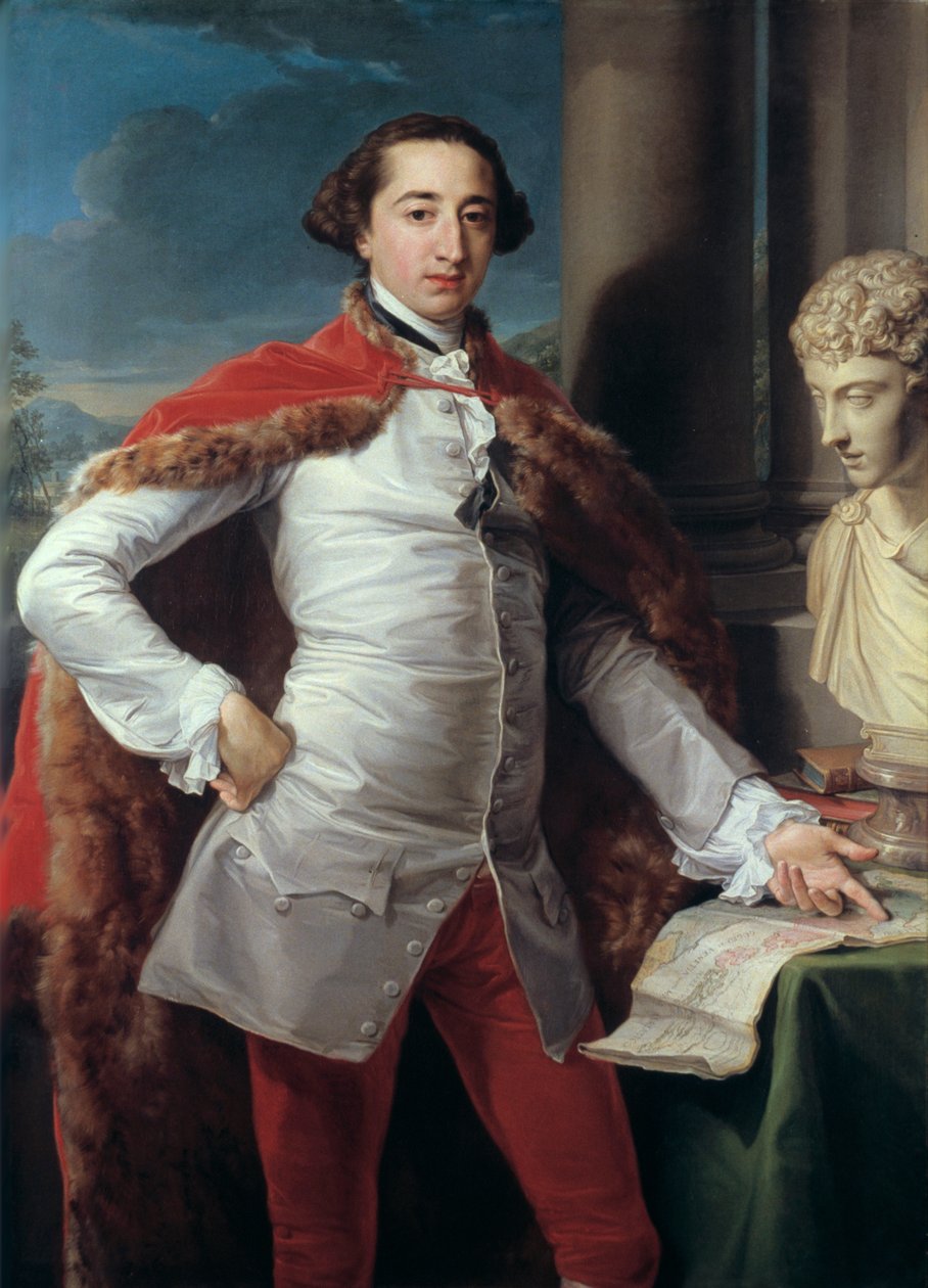 Retrato de Richard Milles, probablemente 1760s de Pompeo Batoni