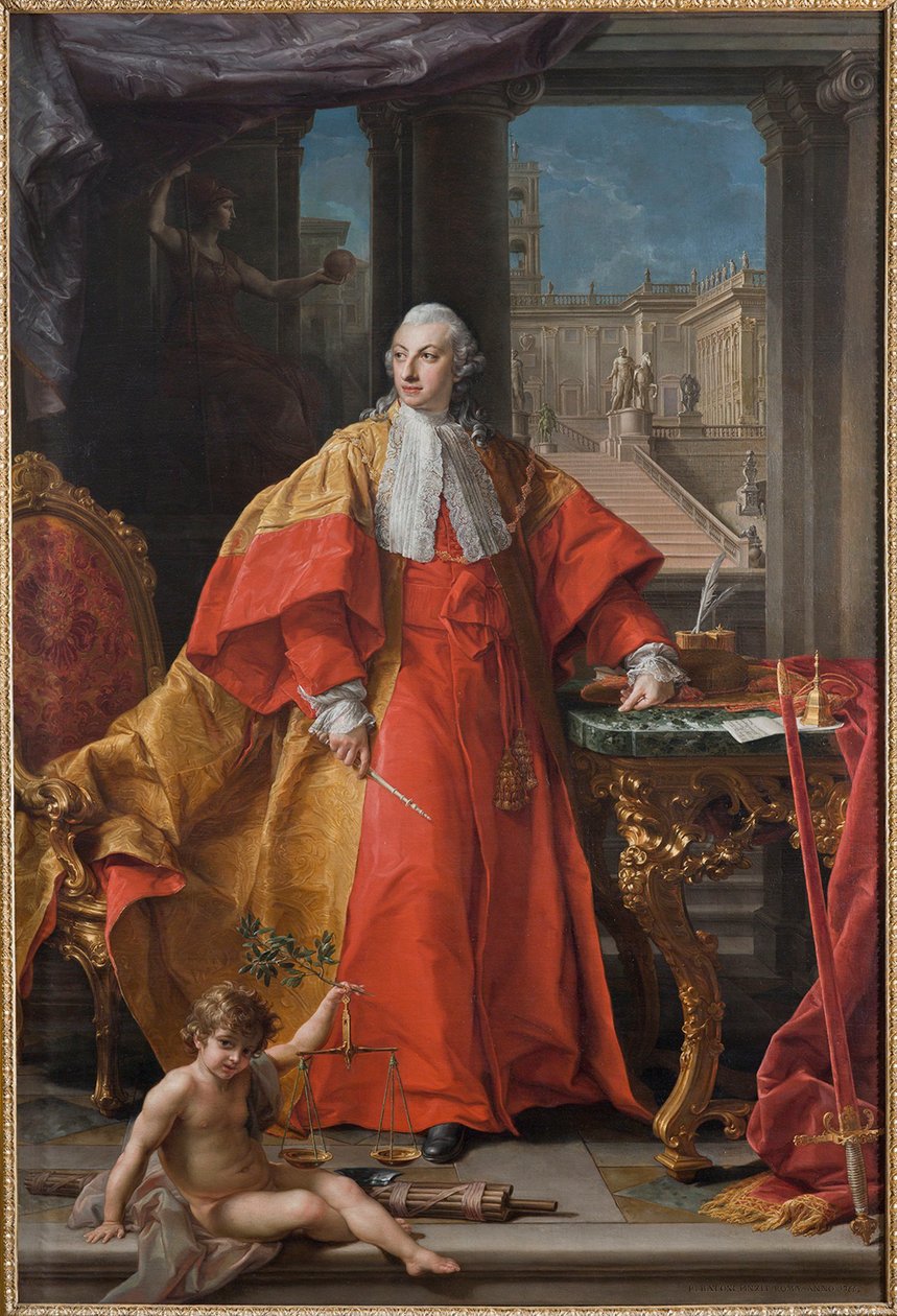 Retrato de Abbondio Rezzonico, 1766 de Pompeo Girolamo Batoni