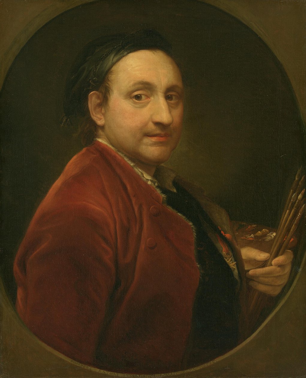 Autorretrato de Pompeo Girolamo Batoni