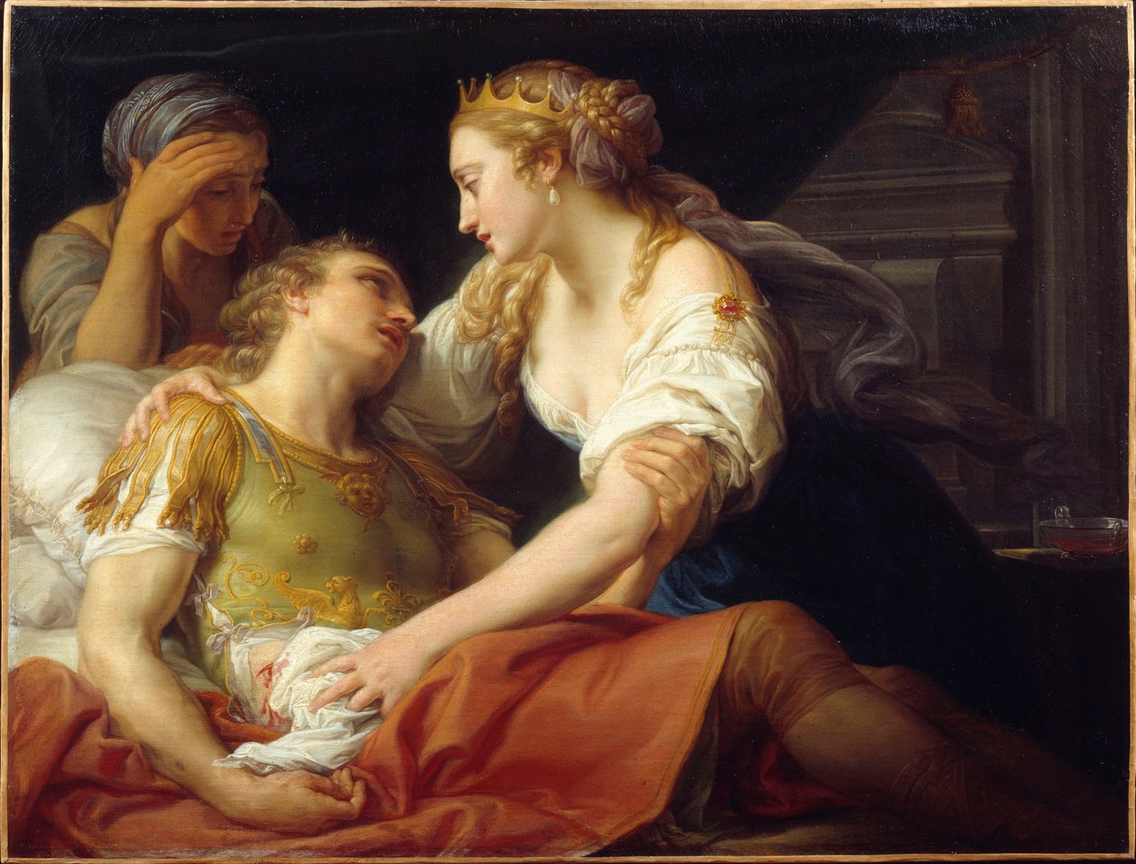 La muerte de Marco Antonio de Pompeo Girolamo Batoni