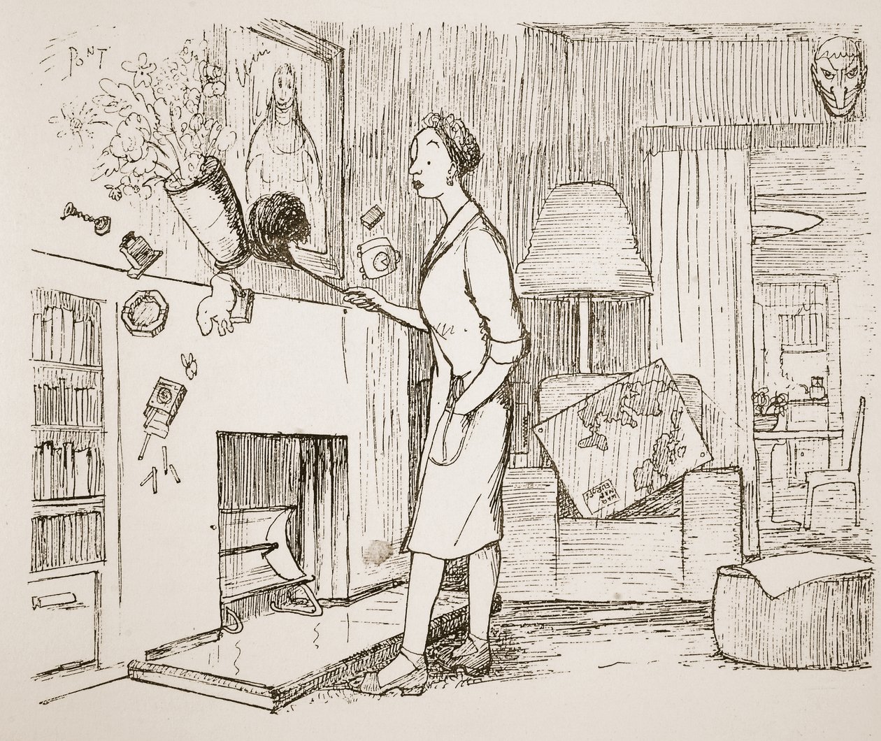 Preocupación, ilustración de 