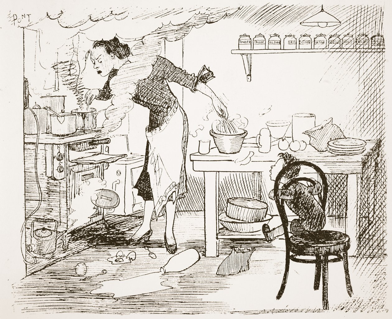 Por favor, madre, ¿me contarás una historia?, ilustración de 
