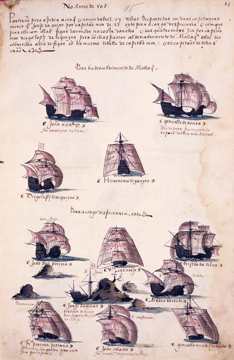 Nueva expedición a la India en 1508, de 