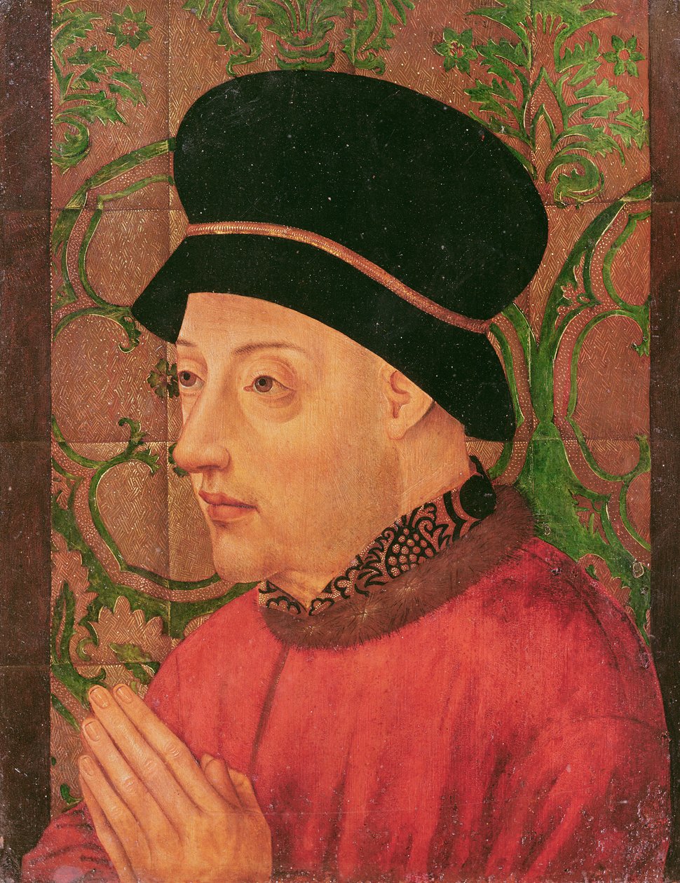 Retrato del rey Juan I de Portugal de Portuguese School
