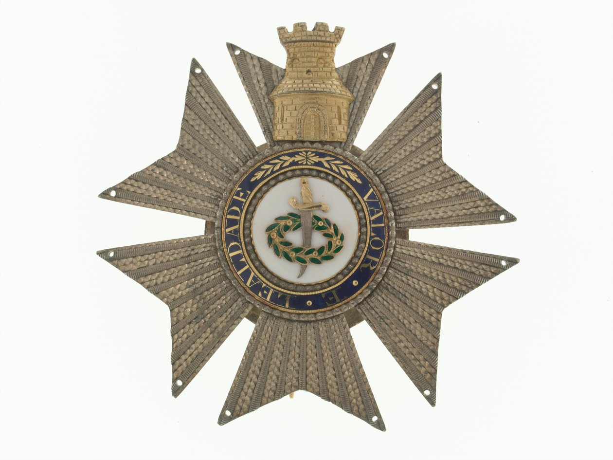 Insignia, Orden de la Torre y la Espada, Portugal, General Sir Galbraith Lowry Cole de Portuguese School